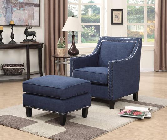 Picket House Furnishings - Emery Ottoman - UER080000CA veiw 2