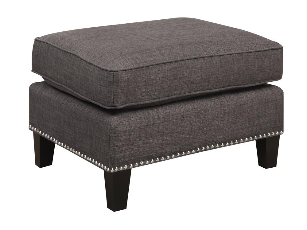 Picket House Furnishings - Emery Ottoman - UER090000CA veiw 1