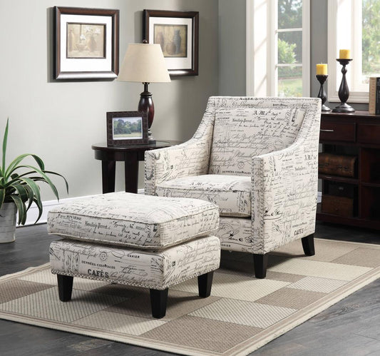 Picket House Furnishings - Emery Ottoman - UER636000CA veiw 2