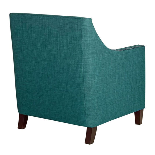 Picket House Furnishings - Emery Teal Chair & Ottoman - UER0872PC view 2