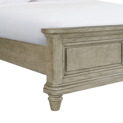 Picket House Furnishings - Emiko Queen 4PC Bedroom Set in Light Grey - B-11360-3-QBCH2-NSDR view 6