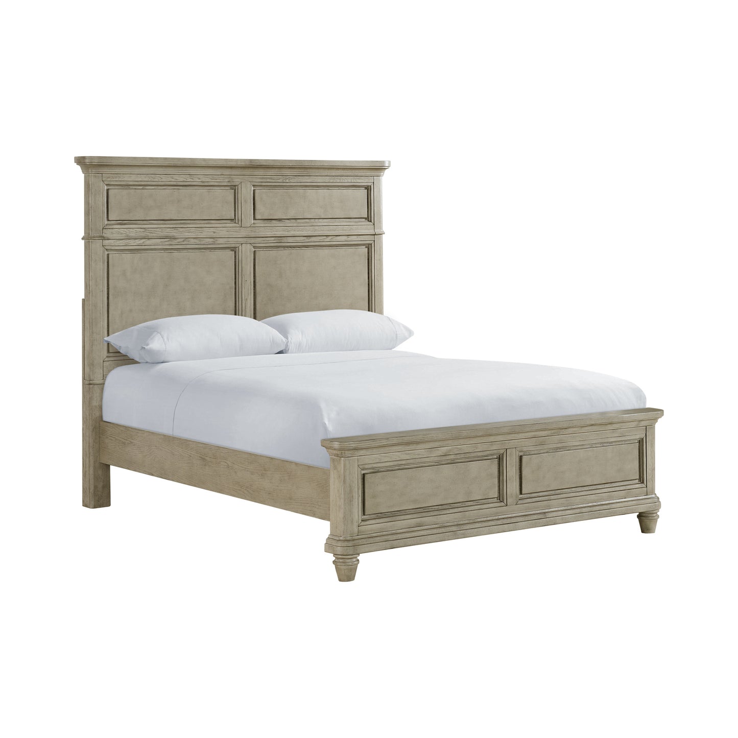 Picket House Furnishings - Emiko Queen 5PC Bedroom Set in Light Grey - B-11360-3-QBCH2-NSDRC view 4
