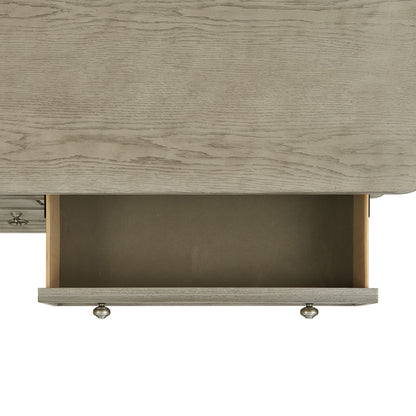 Picket House Furnishings - Emiko Queen 5PC Bedroom Set in Light Grey - B-11360-3-QBCH2-NSDRC view 8