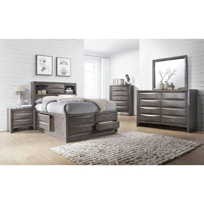 Picket House Furnishings -  Emily Chest Grey 5Drawer (Sturdy) - EG100CHS-S view 4