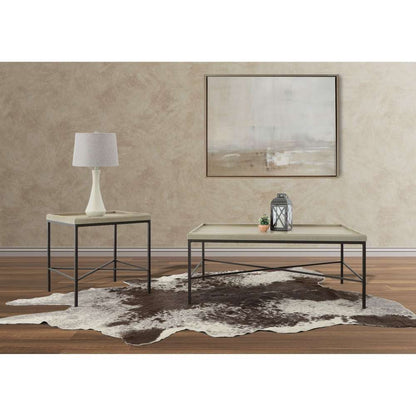 Picket House Furnishings - Emitt Coffee Table with MDF Top in Natural - M-19730-300-CTM veiw 3
