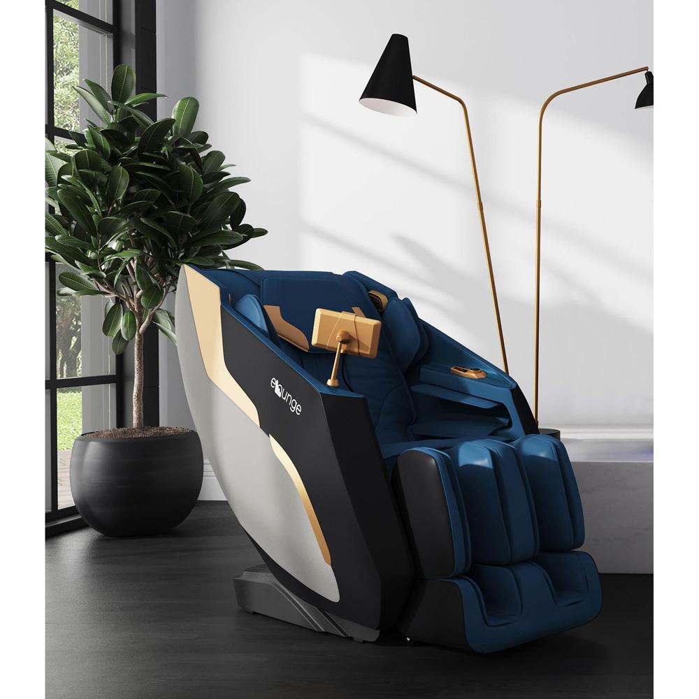 Picket House Furnishings -  Enhance Massage Chair in Navy PU - U-11680-1-600 veiw 5