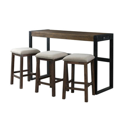 Picket House Furnishings - Enrico Multipurpose Bar Table Set - TCA100BTSP veiw 2