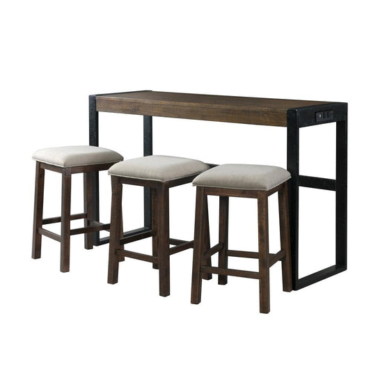 Picket House Furnishings - Enrico Multipurpose Bar Table Set - TCA100BTSP veiw 2