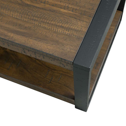 Picket House Furnishings - Enrico Rectangular Coffee Table in Walnut - TCA100CT veiw 5