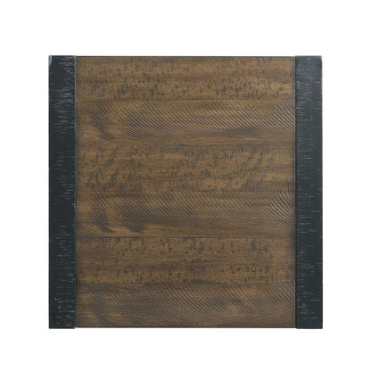 Picket House Furnishings - Enrico Square End Table in Walnut - TCA100ET veiw 3