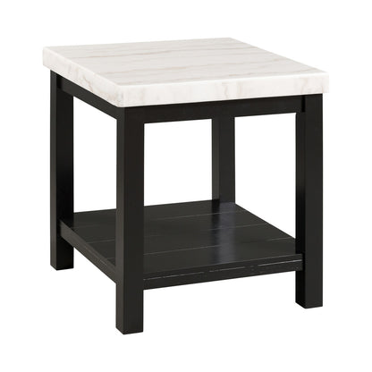 Picket House Furnishings - Evie w/ White Top - End table - CML100ET view 1