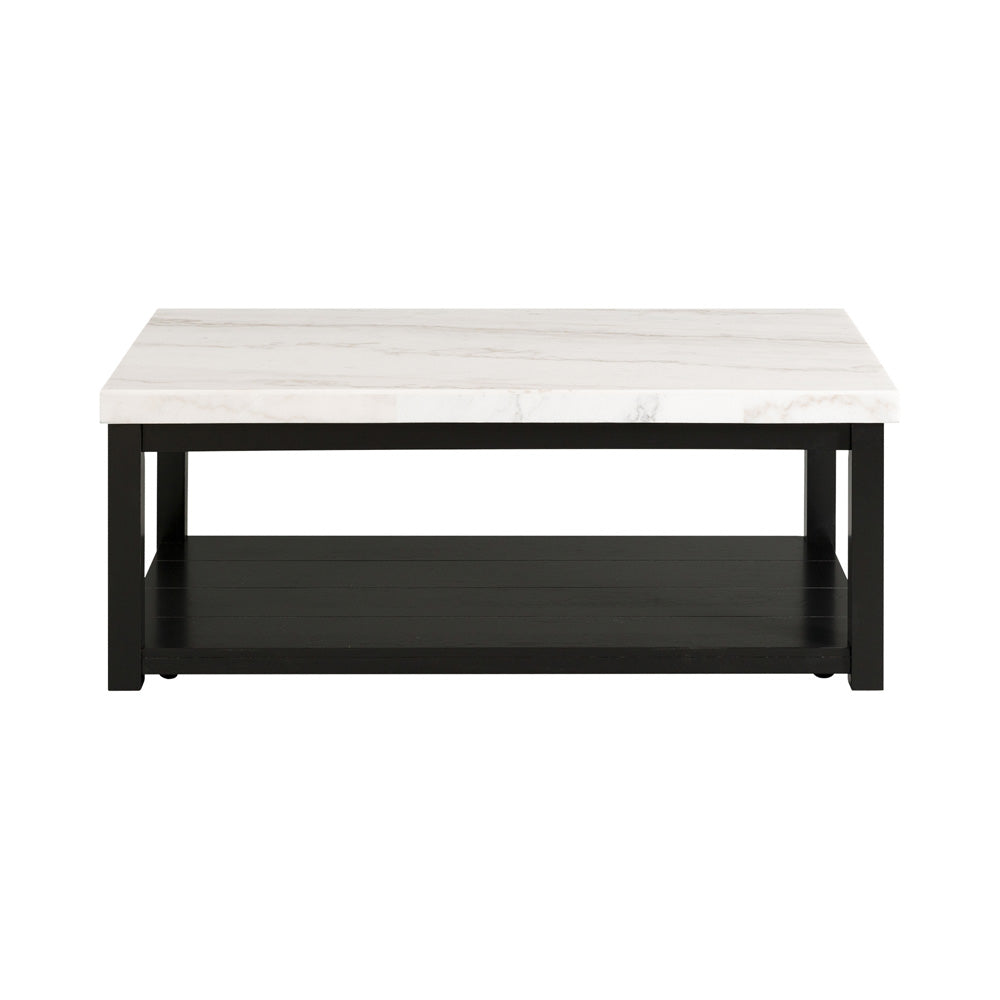 Picket House Furnishings - Evie w/ White Top - Rectangular Coffee Table W/Casters - CML100CT view 2