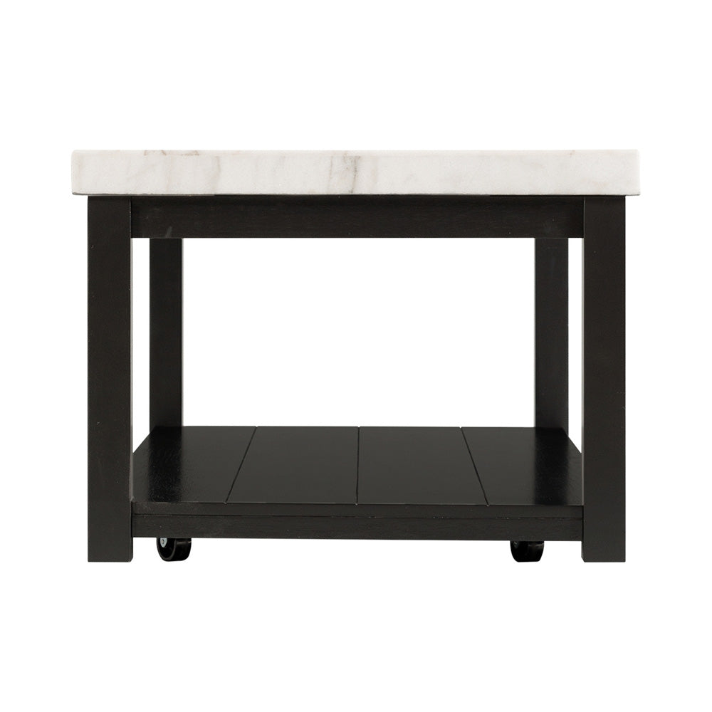 Picket House Furnishings - Evie w/ White Top - Rectangular Coffee Table W/Casters - CML100CT view 3