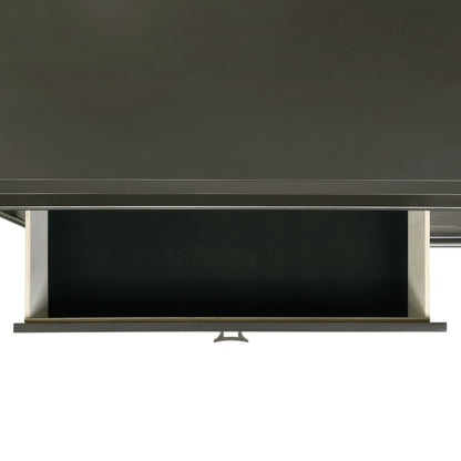 Picket House Furnishings - Faris 2-Drawer Nightstand in Black - MN650NS veiw 3