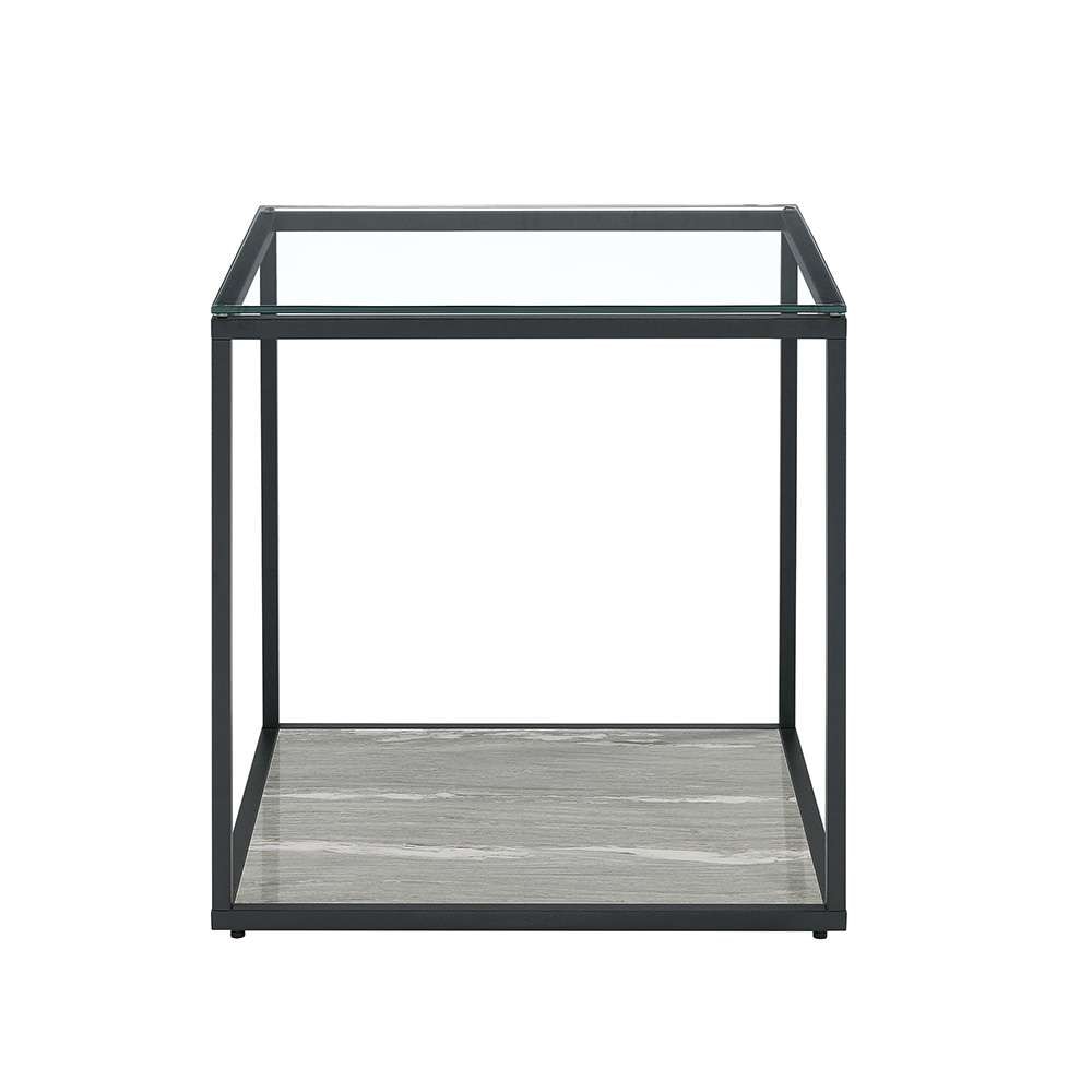 Picket House Furnishings - Finney End Table in Grey - T-5050-3-ET veiw 2