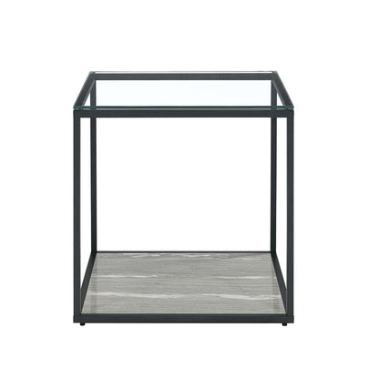 Picket House Furnishings - Finney End Table in Grey - T-5050-3-ET veiw 2