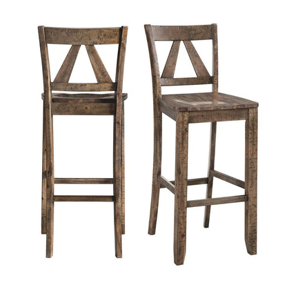 Picket House Furnishings - Flynn 30in Bar Stool (2 Per Carton) - DFN100BSBSBTWE veiw 1