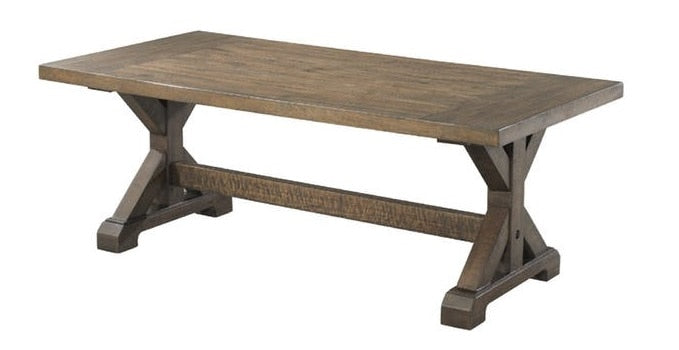 Picket House Furnishings - Flynn Trestle Coffee Table - TFN100TCT veiw 1
