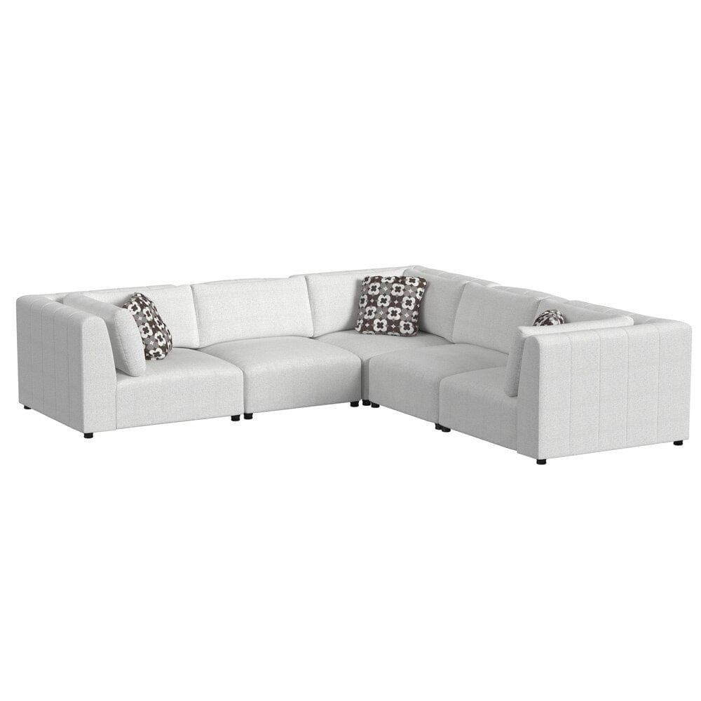 Picket House Furnishings - Frida 5PC Modular Set in Olefin Beige - O-16240-10311-5PC veiw 1