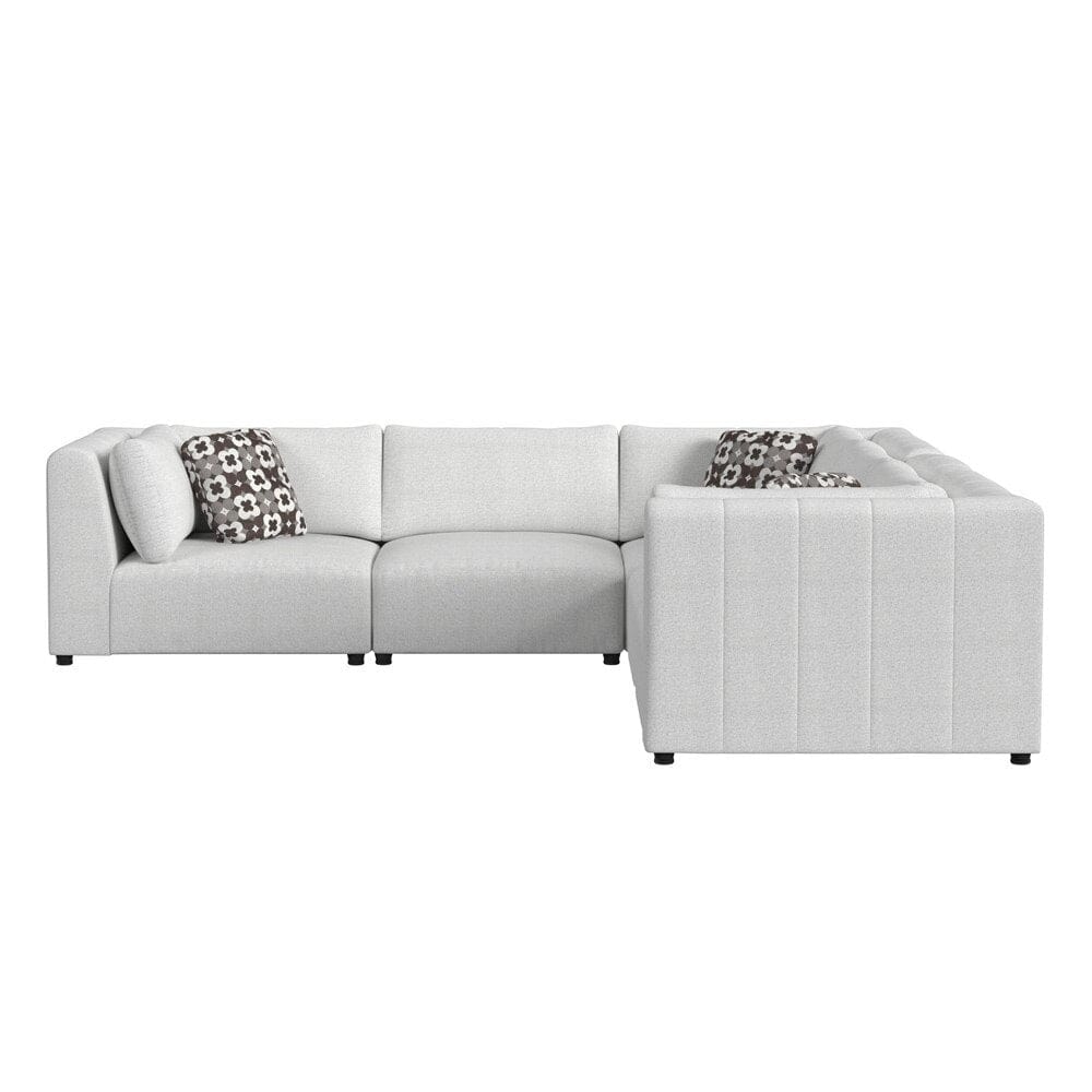 Picket House Furnishings - Frida 5PC Modular Set in Olefin Beige - O-16240-10311-5PC veiw 2