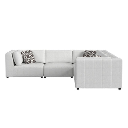 Picket House Furnishings - Frida 5PC Modular Set in Olefin Beige - O-16240-10311-5PC veiw 2