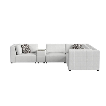 Picket House Furnishings - Frida 6PC Modular Set in Olefin Beige - O-16240-10311-6PC veiw 2