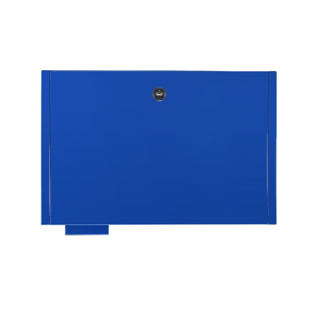 Picket House Furnishings - Gemma Nightstand with USB Port in Blue - CEB200NSE veiw 6