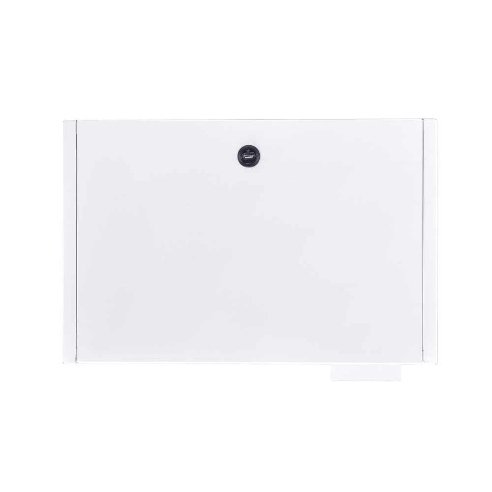 Picket House Furnishings - Gemma Nightstand with USB Port in White - CEB700NSE veiw 6