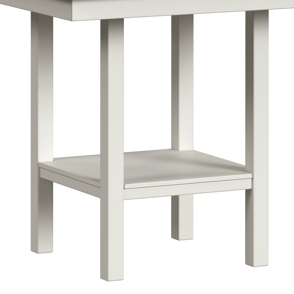 Picket House Furnishings - Gill 5PC Counter Set with Table and 4 UPH Seat & Wood Back Chairs in Medium Brown & White - D-16720-7-5CS3 view 6