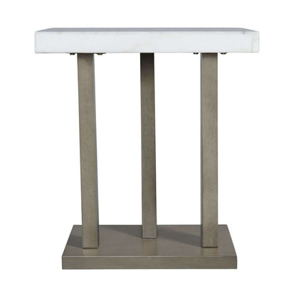 Picket House Furnishings - Graham Square End Table in Grey - T-6850-ET veiw 3