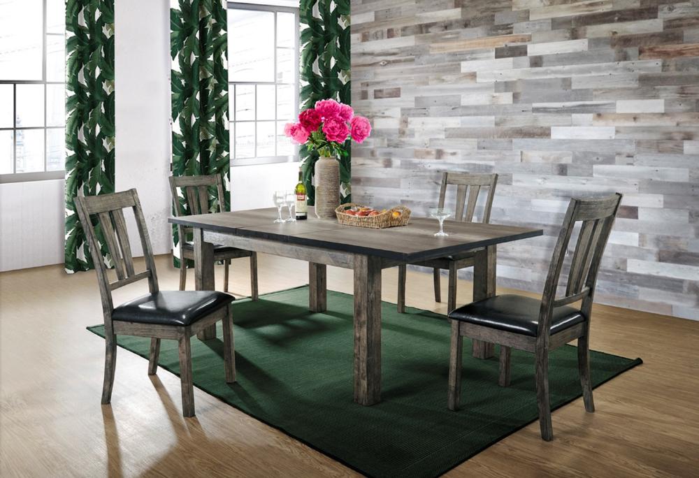 Picket House Furnishings - Grayson Dining with Padded Seats 5PC Set - DNH100CP5PC veiw 1