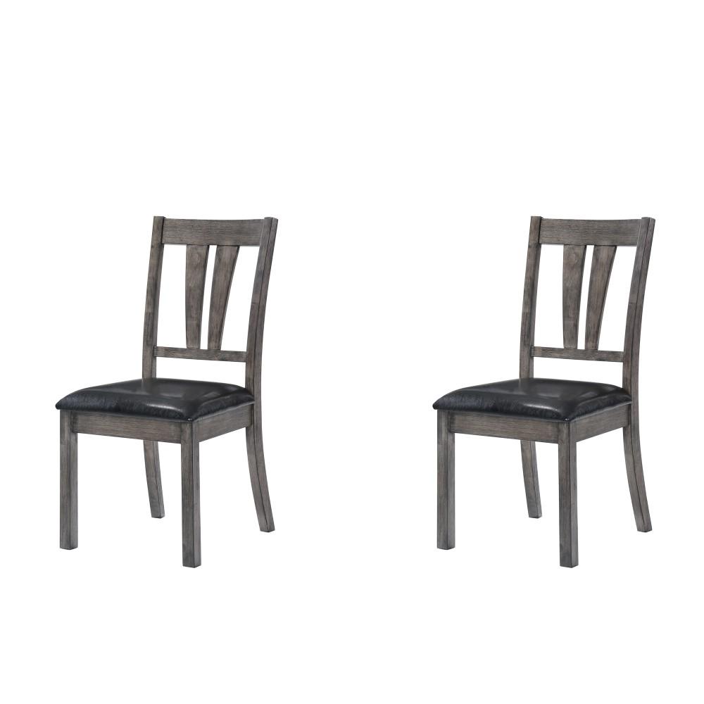 Picket House Furnishings - Grayson Dining with Padded Seats 6PC Set - DNH100CP6PC veiw 6