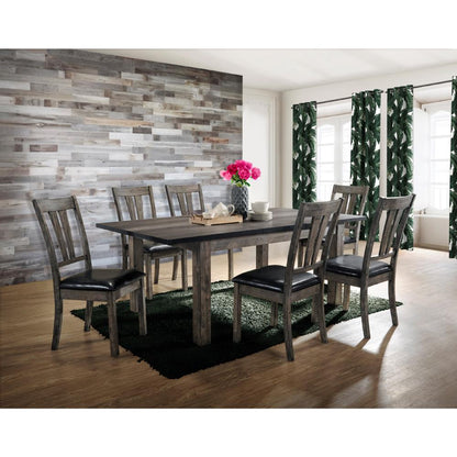 Picket House Furnishings - Grayson Dining with Padded Seats 7PC Set - DNH100CP7PC veiw 1