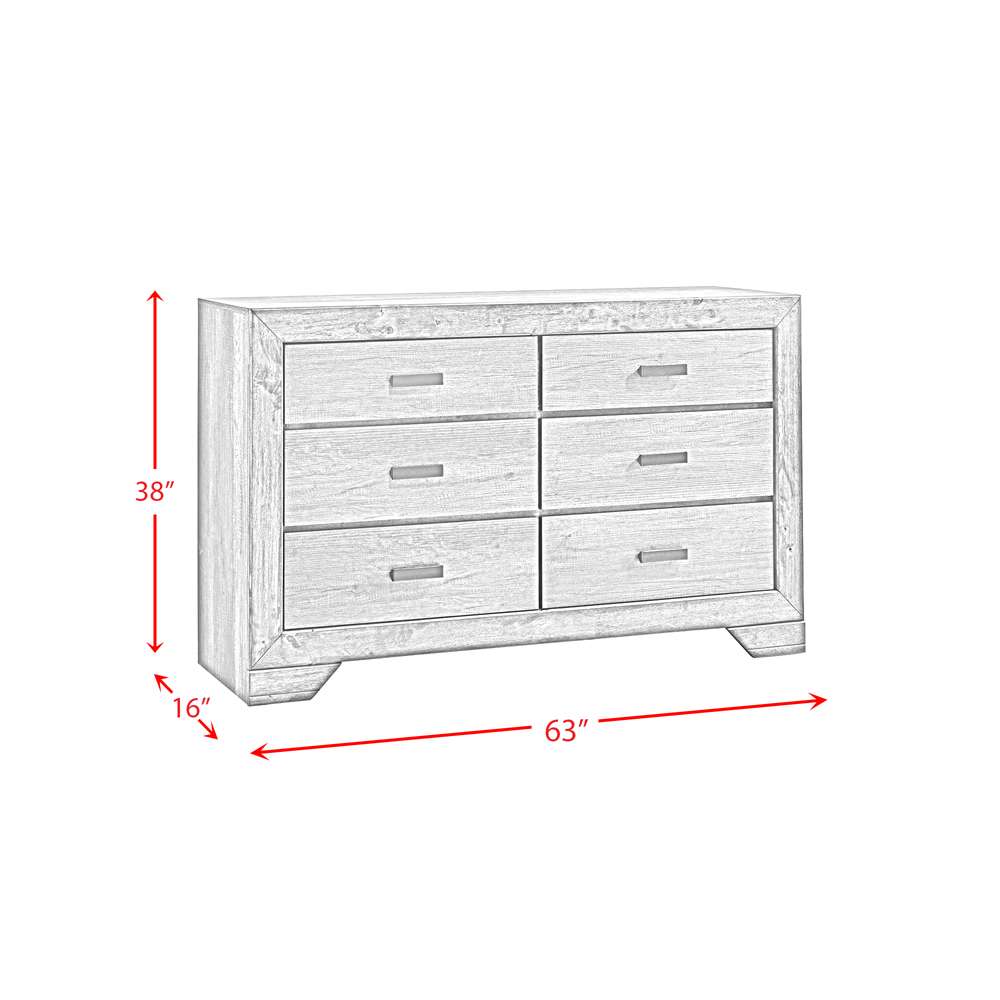 Picket House Furnishings - Grayson Dresser - NH100DR veiw 5