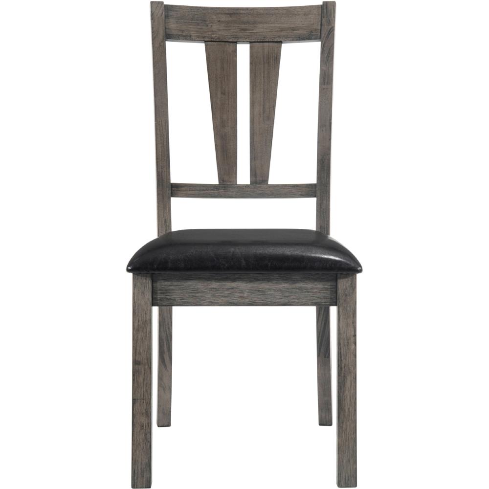 Picket House Furnishings - Grayson Fan Back Chair w. PU Seat (Set of 2) - DNH100SCPVS veiw 2