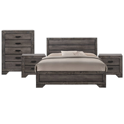 Picket House Furnishings - Grayson King 4PC Bedroom Set - NH100KBNSCH view 1