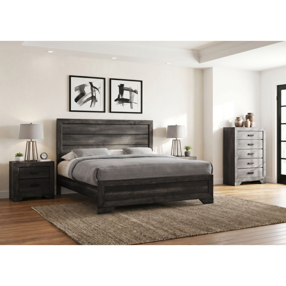 Picket House Furnishings - Grayson King 4PC Bedroom Set - NH100KBNSCH view 3