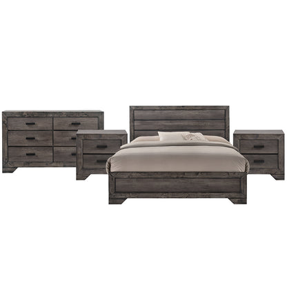 Picket House Furnishings - Grayson King 4PC Bedroom Set - NH100KBNSDR view 1