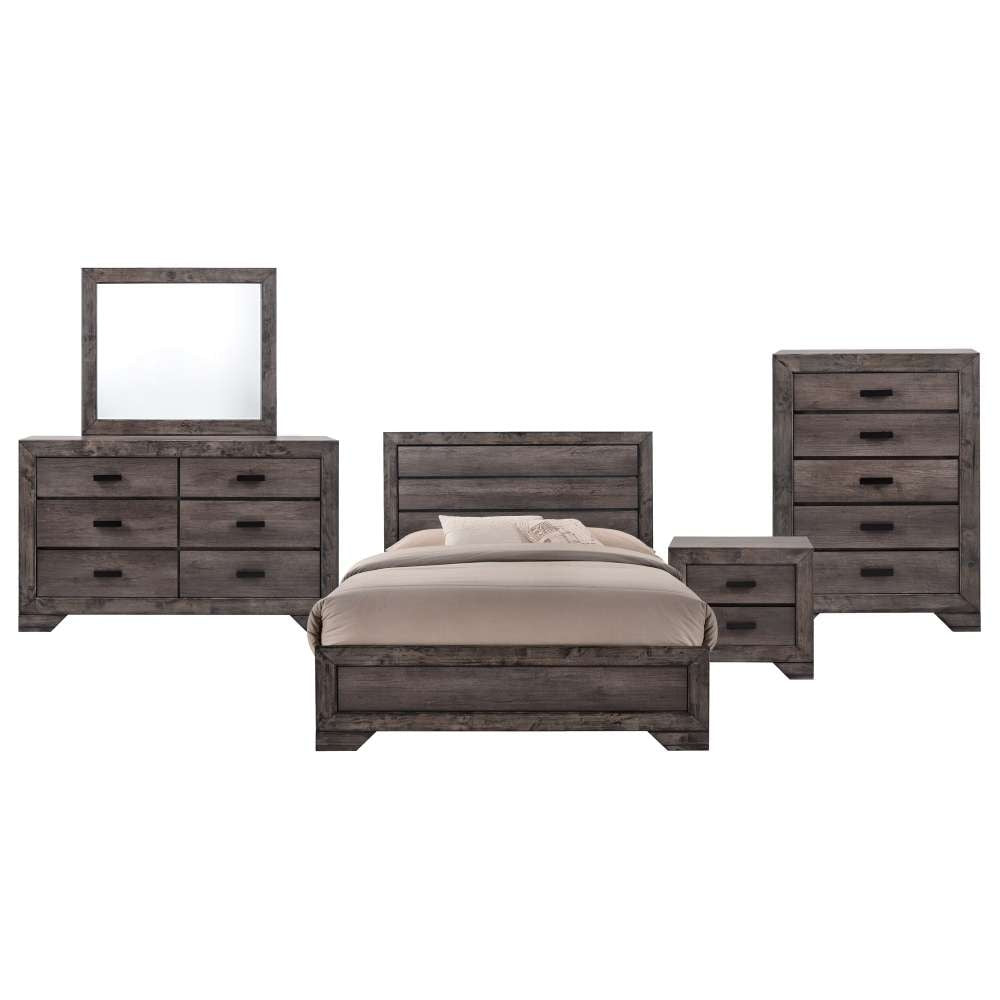 Picket House Furnishings - Grayson King Panel 5PC Bedroom Set - NH100KB5PC veiw 1