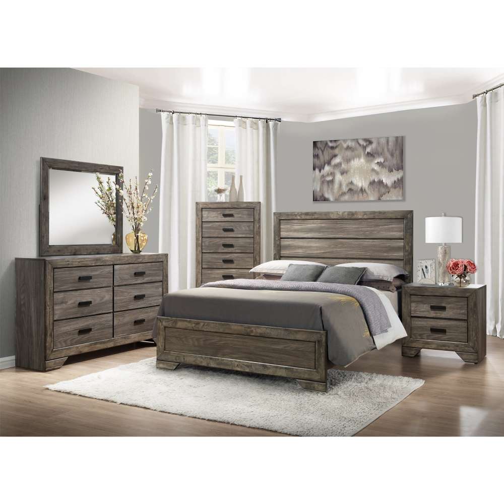 Picket House Furnishings - Grayson King Panel 5PC Bedroom Set - NH100KB5PC veiw 4