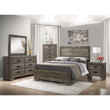 Picket House Furnishings - Grayson Queen Panel 5PC Bedroom Set - NH100QB5PC veiw 4