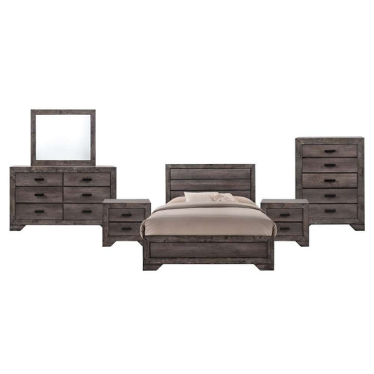 Picket House Furnishings - Grayson Queen Panel 6PC Bedroom Set - NH100QB6PC veiw 1