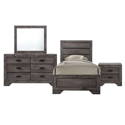 Picket House Furnishings - Grayson Youth Twin Panel 4PC Bedroom Set - NH100TB4PC veiw 1