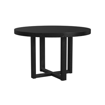 Picket House Furnishings -  Grenada 47.5" Round Dining Table in Black - D-16730-8-RDT1 view 1