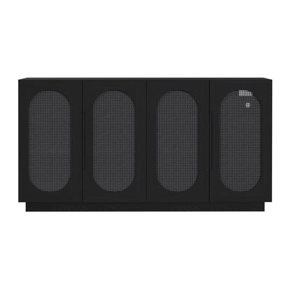 Picket House Furnishings -  Grenada Server in Black - D-16730-8-SV view 2