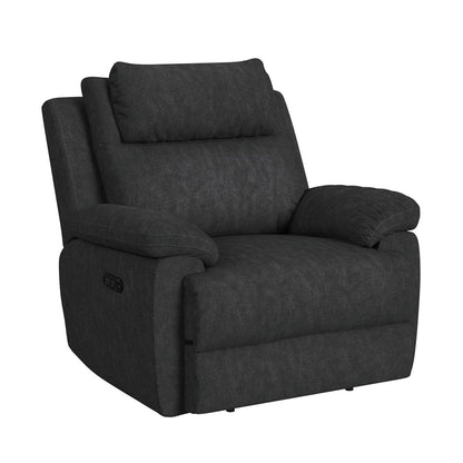 Picket House Furnishings - Guston P2 Recliner, zero gravity, memory foam in Explore Charcoal - U-17470-11650-105PP view 1
