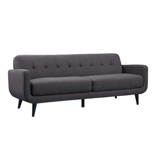Picket House Furnishings - Hailey Sofa & Loveseat Set in Charcoal - UHD090SL2PC veiw 3
