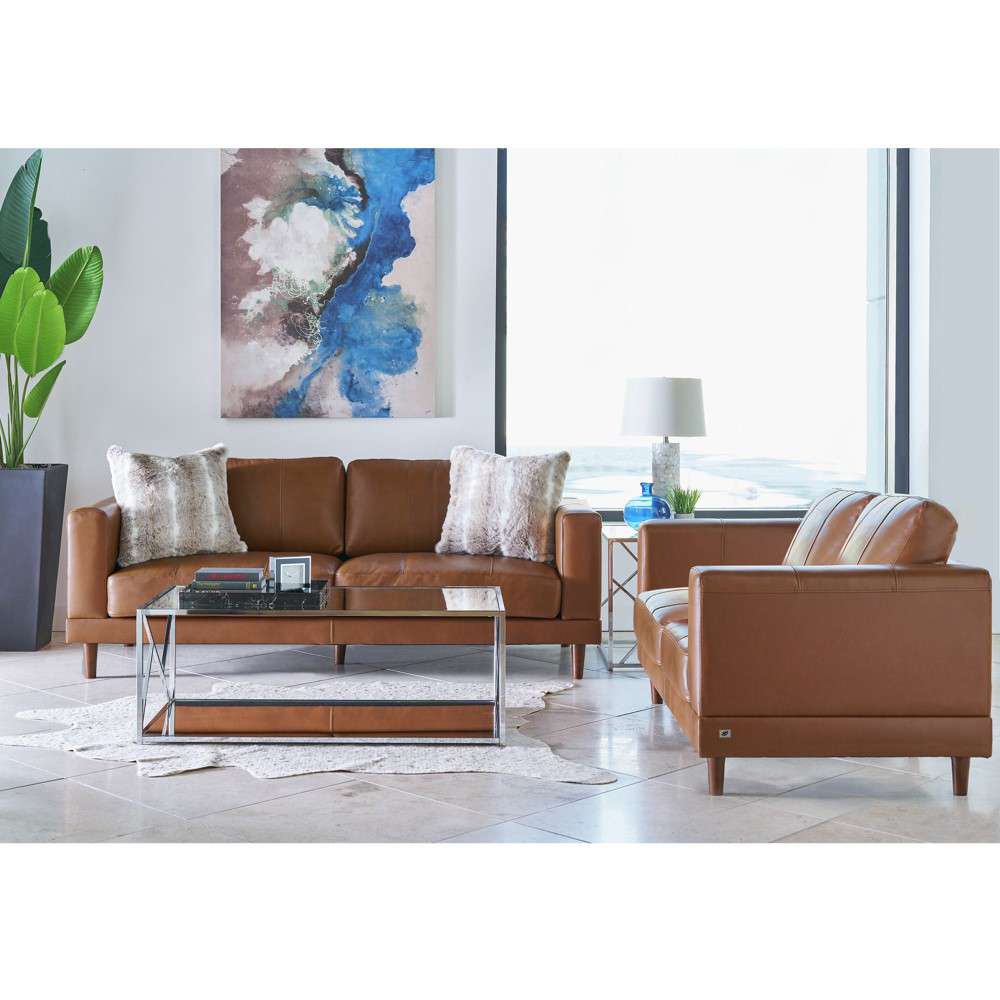 Picket House Furnishings - Hanson 2PC Set in Fiero Tan - UHT37832PC veiw 1