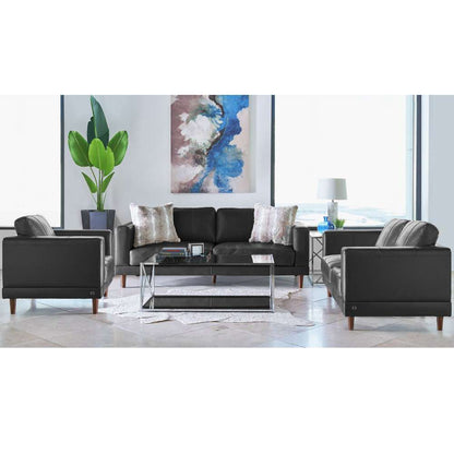Picket House Furnishings - Hanson 3PC Set in Fiero Charcoal - UHT37823PC veiw 2