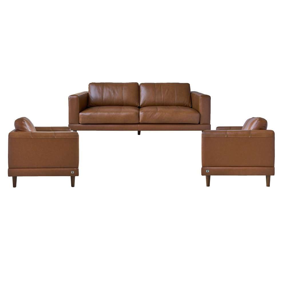 Picket House Furnishings - Hanson 3PC Set in Fiero Tan - UHT37833PC veiw 2